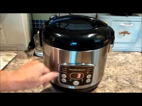 Hamilton Beach Rice Cooker & Food Steamer 37518 Review 