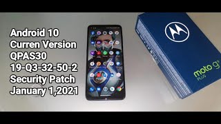 Motorola Moto G9 Plus Software Security Update 2021 January screenshot 4