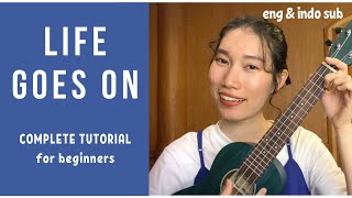 BTS (방탄소년단) - Life Goes On (UKULELE TUTORIAL) by Chairia Tandias