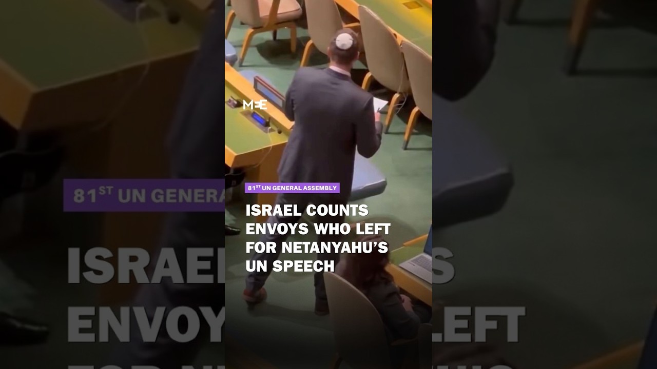 Israeli delegate takes note of countries that walked out Netanyahu’s UN speech