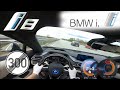 BMW i8 ACCELERATION TOP SPEED NO LIMIT AUTOBAHN POV TESTDRIVE GERMANY