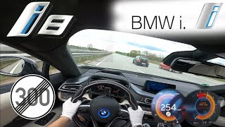 BMW i8 ACCELERATION TOP SPEED NO LIMIT AUTOBAHN POV TESTDRIVE GERMANY by No Limit Autobahn 206,602 views 4 years ago 5 minutes, 44 seconds