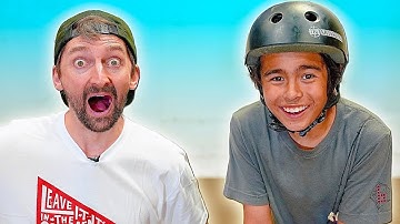 Today JD Learns Back Tails On Vert!