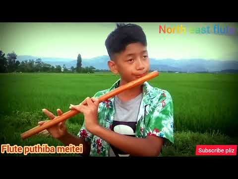 Flute cover song  Angouba leichil  Puthiba meitei