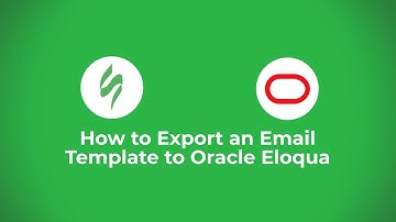 How to create email template and send it to Oracle Eloqua