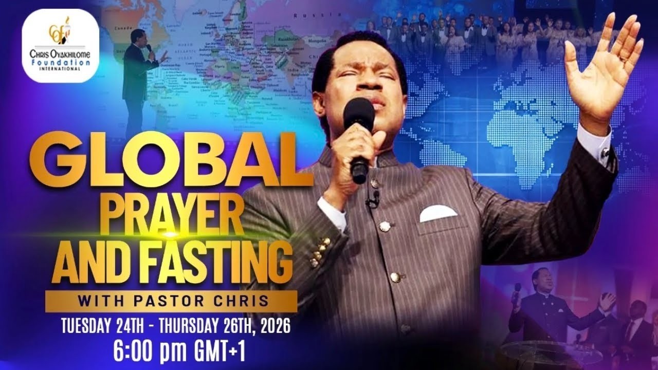 DAY 2 GLOBAL PRAYER & FASTING WITH PASTOR CHRIS | FEBRUARY 2026 EDITION