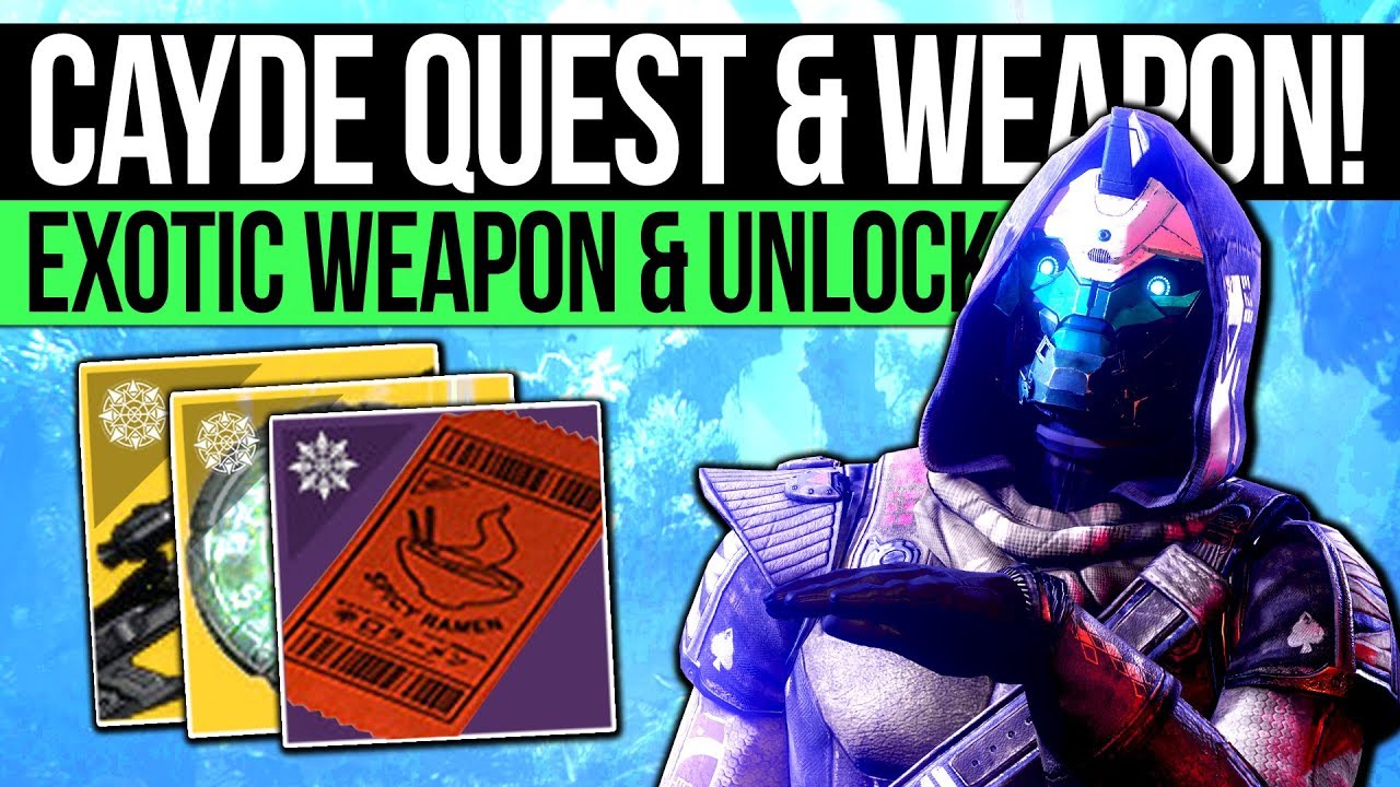 cayde's exotic fishing pole Destiny 2