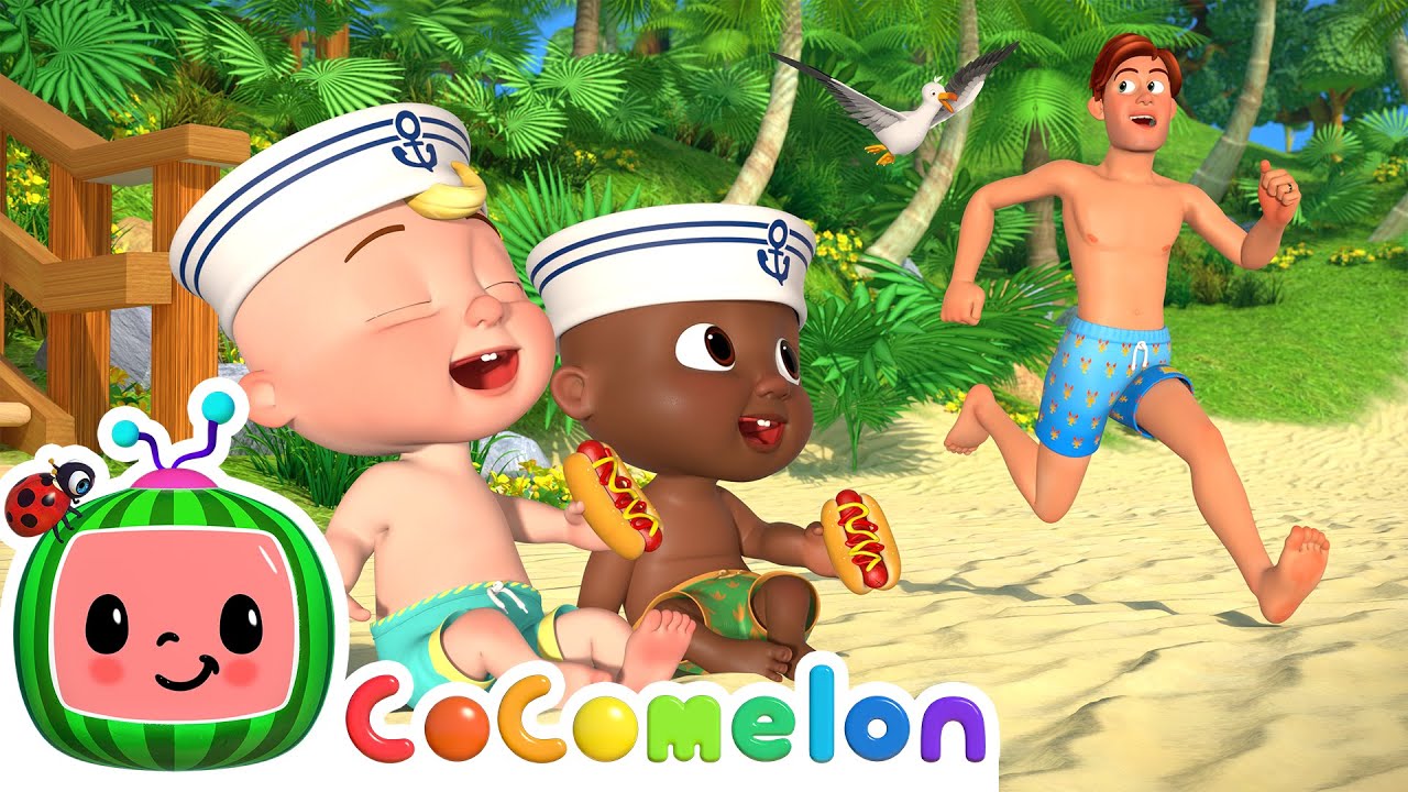 ⁣Playdate at the Beach Song | The Sailor Went to Sea | CoComelon Nursery Rhymes & Kids Songs