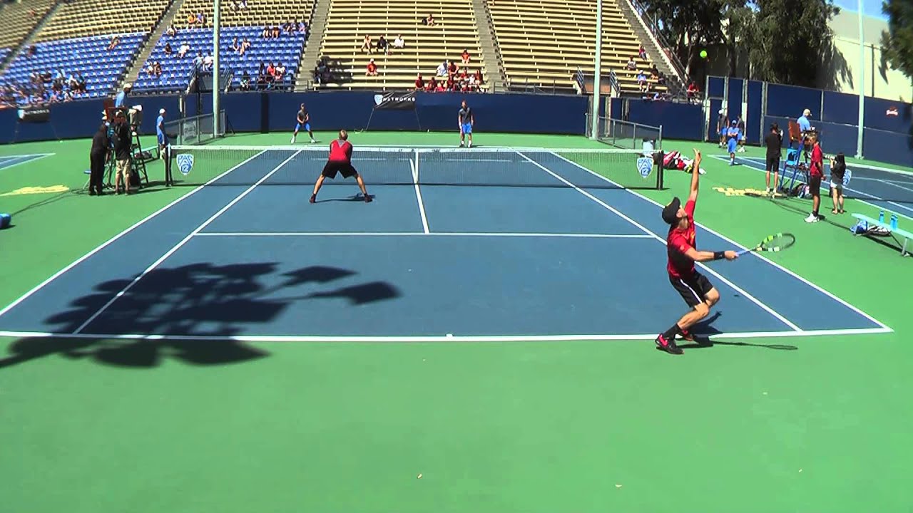 04 16 2015 USC Vs UCLA men's #2 doubles 1080 AVCHD