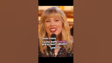 How many TS songs are on each album? pt1•|• #itsaria_yt#erastour#taylorswift#fyp#viralvideo#blowup