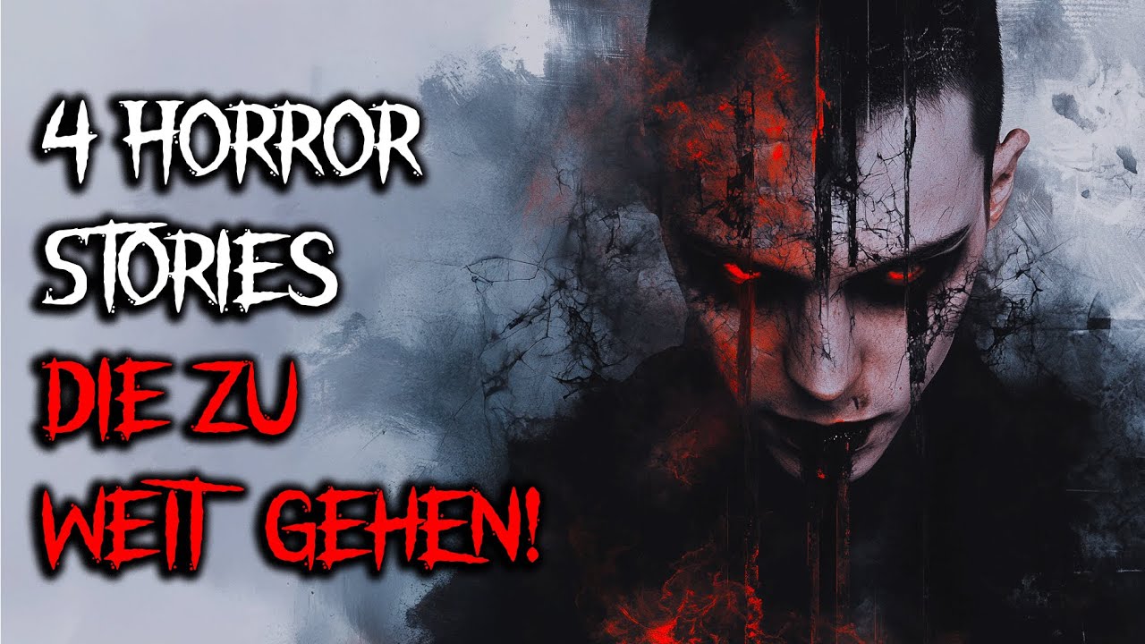 4 Horror-Stories, die zu weit gehen! | Creepypasta Deutsch