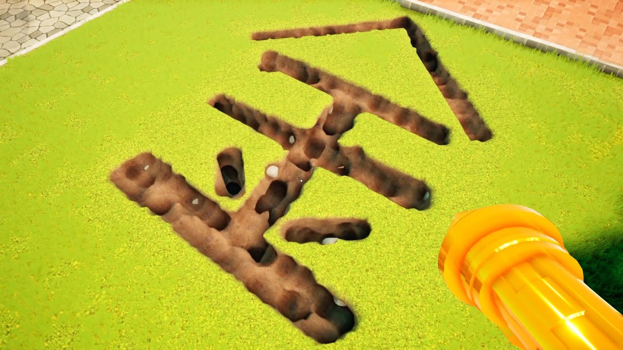 金ドリルをゲットするために30分以内にゲームクリアを目指す【A Game About Digging A Hole】