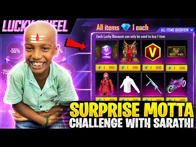 💥மொட்டை!! 🤣 Surprise Gift To Sarathi & BTS Bundle 1 Diamond Tricks Tamil // PVS GAMING class=