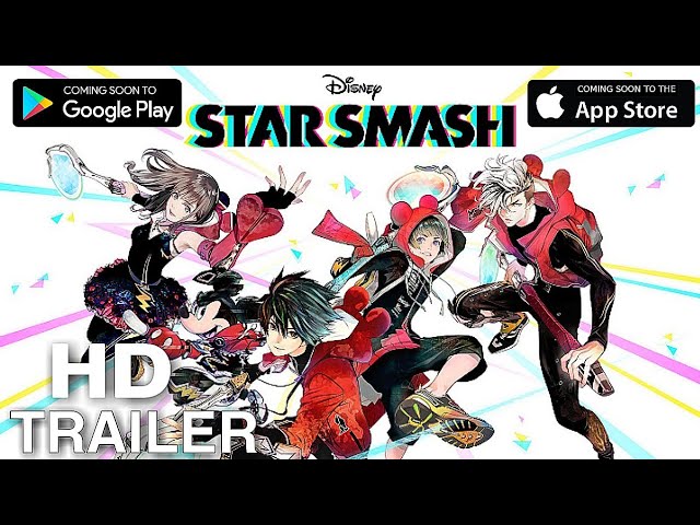 Vídeo promocional em anime de Star Smash, jogo mobile da Disney