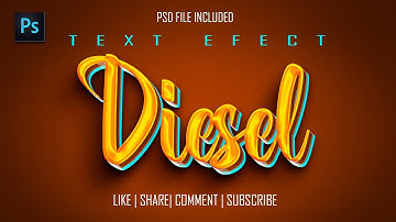 3D TEXT EFFECT IN PHOTOSHOP 2023 #photoshoptutorial