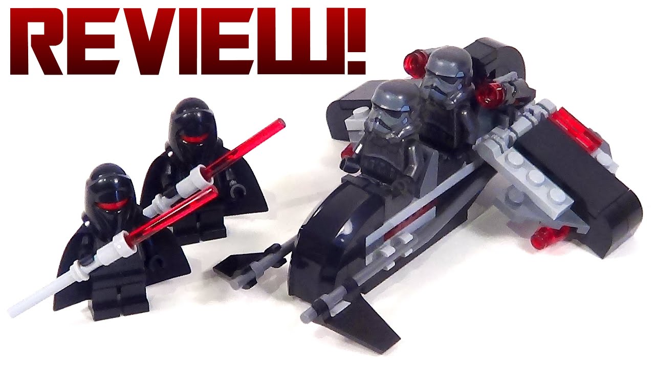 LEGO Star Wars 75079 Review: Shadow Troopers Battle Pack - YouTube