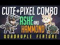 OVERWATCH Cute + Pixel Spray Combo - Ashe & Hammond