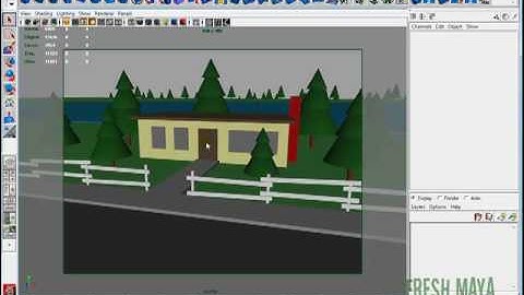 Fresh Maya Tutorial:  Zero To Hero (Episode 0008) Rendering