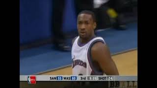 NBA Throwback 2005 Gilbert Arenas (43 Pts) vs. San Antonio Spurs