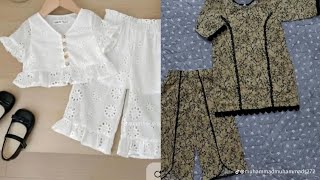 Baby girls summer special dress designing from leftover pieces