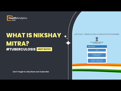 What is Nikshay Mitra? #Tuberculosis
