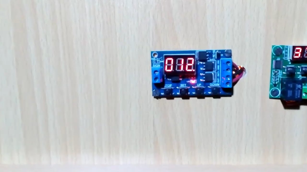 How To Set Timer For Incubator On Digital Timer 5v To 24v Module - Urdu Hindi
