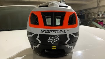 Fox Drop Frame Pro Helmet-First Ride Impressions