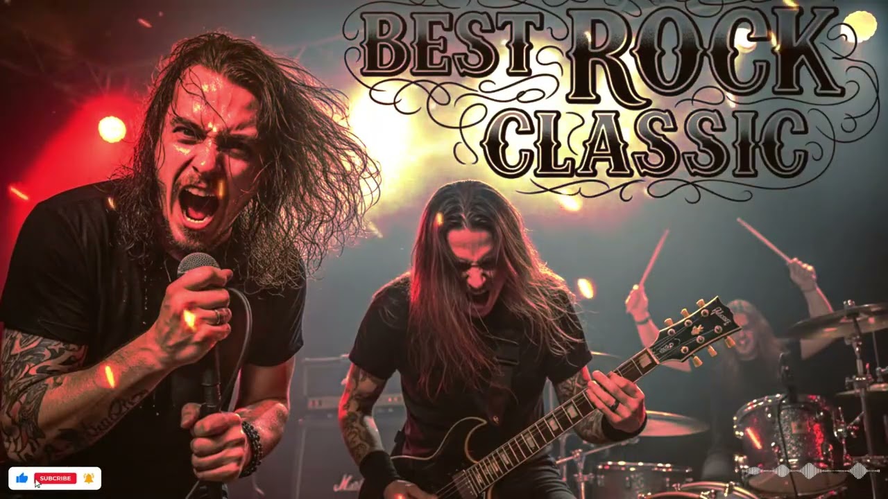 Best Songs Classic Rock Guitar Anthems | Pure Rock Energy