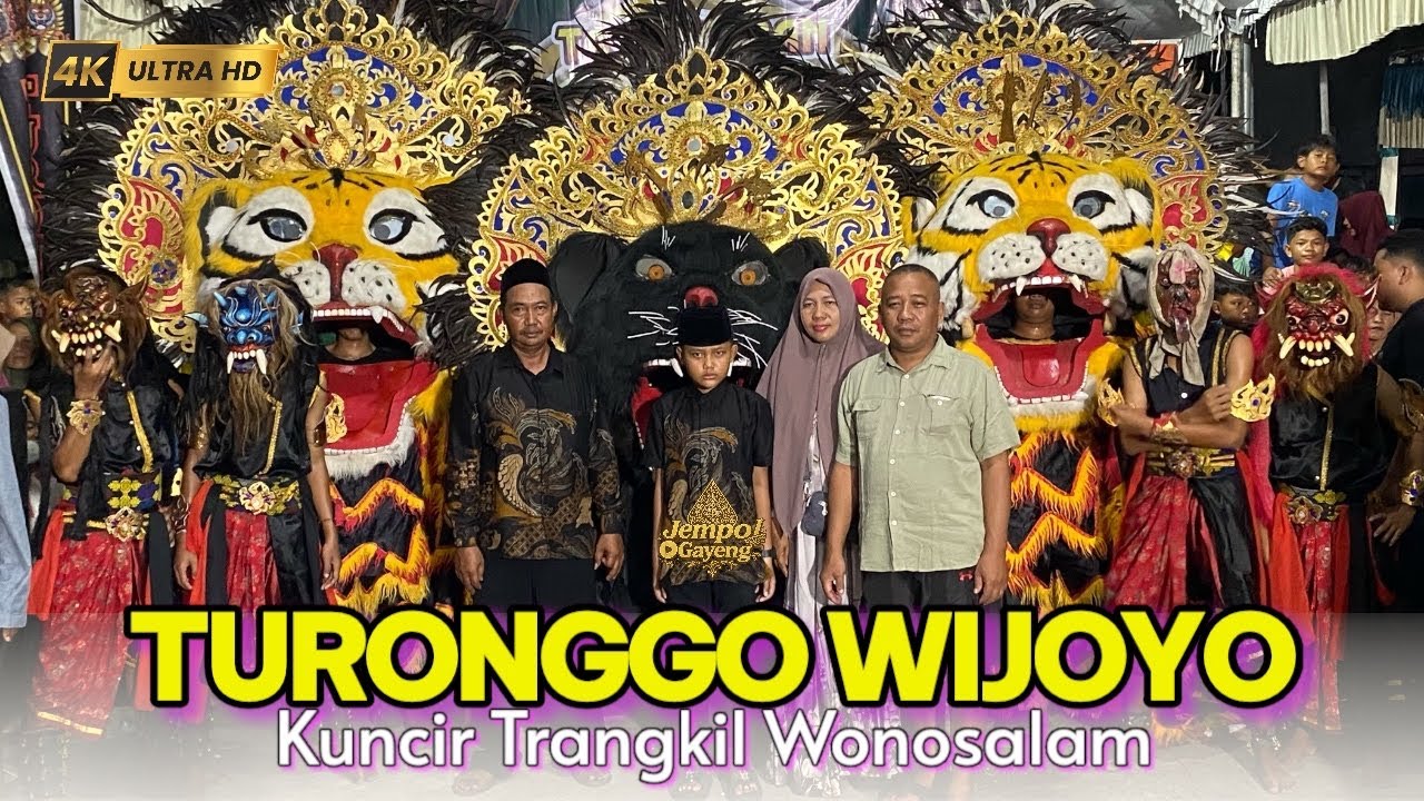 Barongan Besar Ngamuk ‼️ Turonggo Wijoyo Kuncir Trangkil Wonosalam