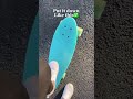 How to not look like a beginner on a penny board! #pennyboard #shorts