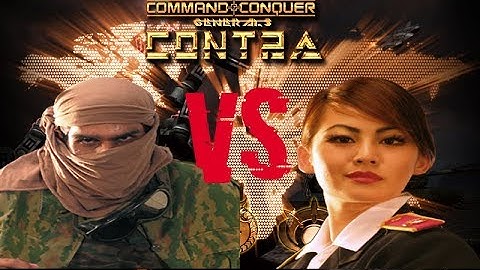 C&C Generals Contra 009 Final Challenge: Toxin General vs China Boss [Hard] #10