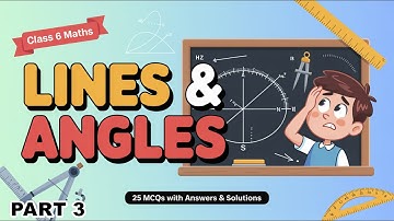 Lines And Angles | MCQ 3 |Class 6 Maths | Chapter 2 | Ganita Prakash | New NCERT 2025-26 MCQ PULSE