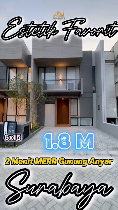 Rumah Estetik Favorit| Sebelah MERR & Bandara| kamu pasti suka