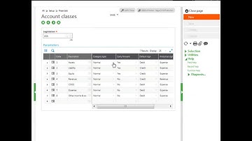 Sage X3 – How to Define Account Classes