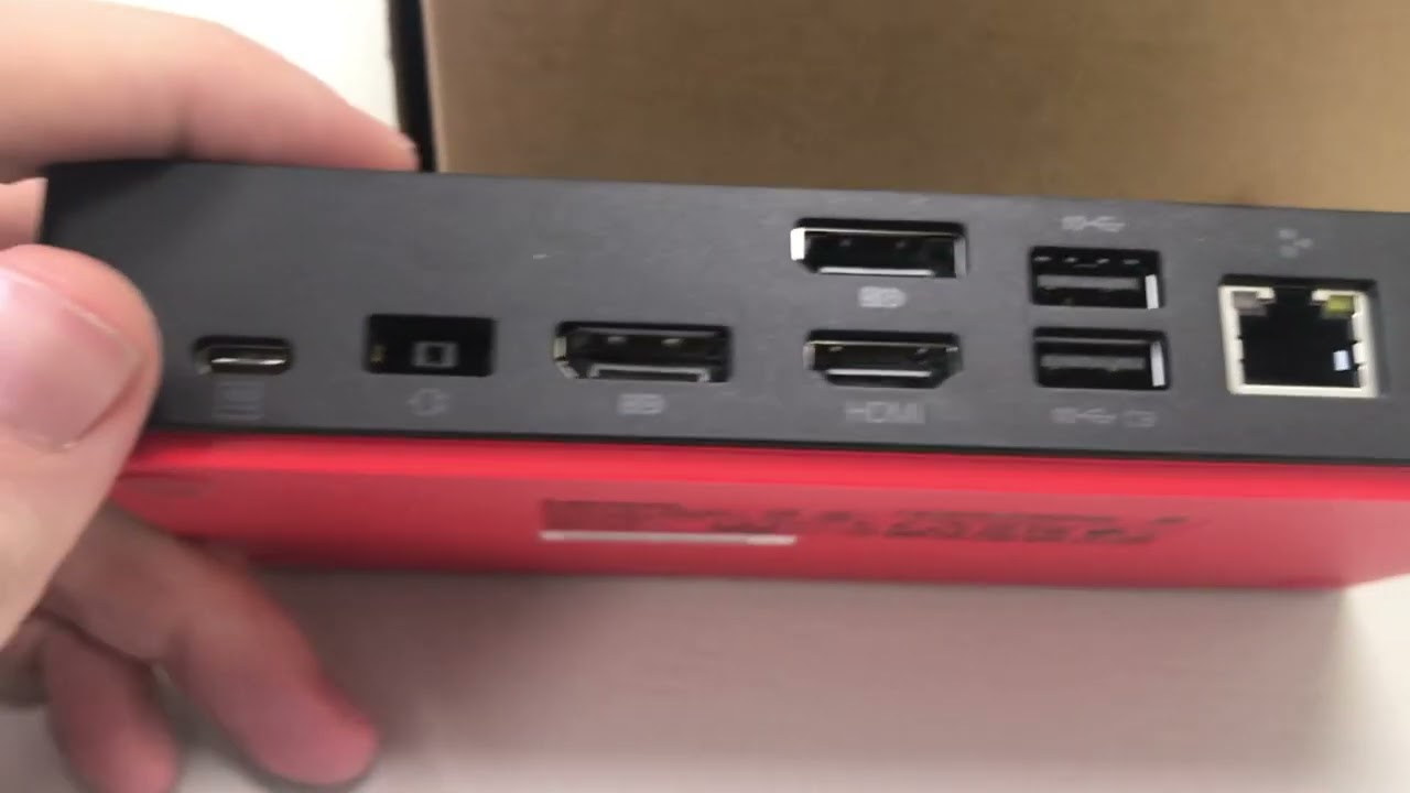 海外輸入 Lenovo ThinkPad USB Type-C Dock Gen2