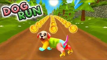Dog Run game 🐕 | Dog Run Puppy Racing Android Gameplay - New Dog Run Game| Pet Dog Simulator 3D Game