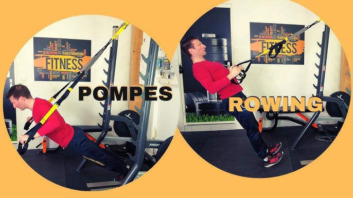 Exercices avec sangles de suspension - HOME FIT TRAINING