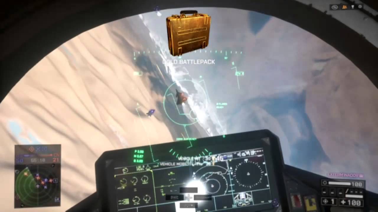 ucav/jet gameplay bf4