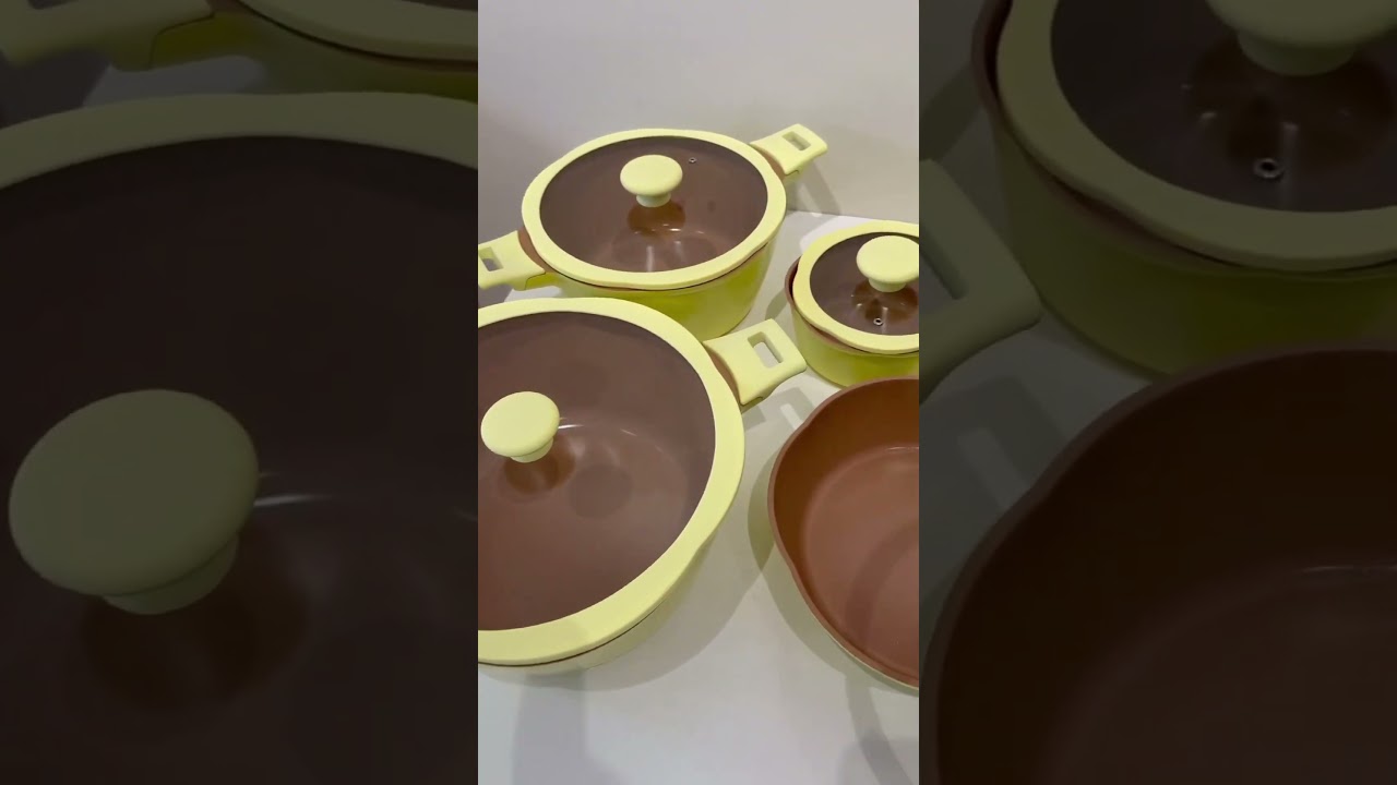 10-Piece Petaline Non-Stick Cookware Set