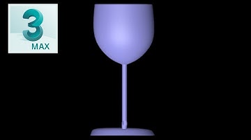 Wine cup/ Wine glass modeling in 3dx max 2019. #sandeepeverything