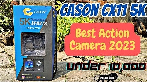 Best Action Camera Under 10000 🔥 Cason CX11 Action Camera -- Full Review