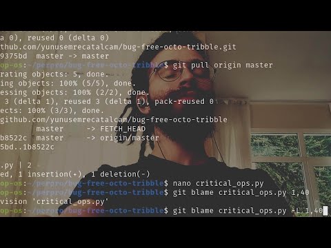 Why to use git blame #git