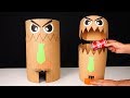 Amazing Toy Monster Trash Can from cardboard