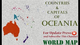 Oceania Countries And Capitals Map Countries And Capitals Of Oceania/Countries Of Oceania In Alphabetical Order/ Map Of Oceania - Youtube Oceania Countries And Capitals Map Countries And Capitals Of Oceania/Countries Of Oceania In Alphabetical Order/ Map Of Oceania - Youtube