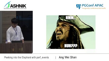 Peeking into the Elephant with perf events by Ang Wei Shan