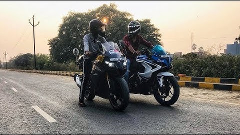 Apache RR 310 vs Pulsar Rs 200 Drag Race