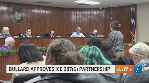 Bullard Police Department joins ICE's 287(g) program with approval from city council