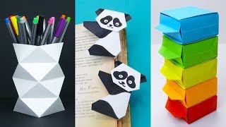 6 Cool DIY School Supplies ! DIY Crafts for Back to School