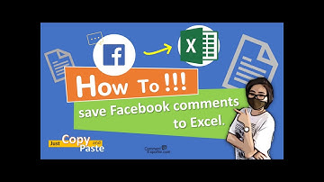 How to download Facebook comments to Excel.