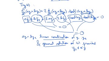 Superposition for linear differential equations
